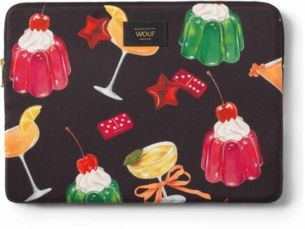 Wouf Daily Laptop Hoes 13-14 inch - Laptopsleeve - Cheers Meerkleurig - 14