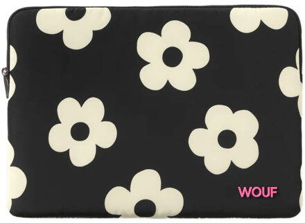 Wouf Daily laptop hoes 13-14 inch - Laptopsleeve - Night Daisy Meerkleurig - 14