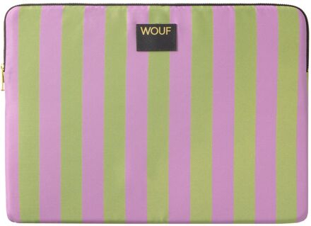 Wouf Daily Laptop Hoes 15-16 inch - Laptopsleeve - Riviera Meerkleurig - 16