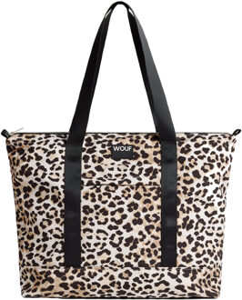 Wouf Downtown Tote Bag - Schoudertas - Kim Beige - One size