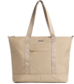 Wouf Downtown Tote Bag - Schoudertas - Oatmilk Beige - One size