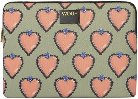 Wouf Glow Laptop Sleeve 13-14" multi Multicolor - H 25 x B 34 x D 2 cm