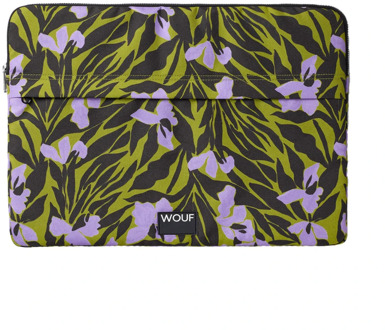 Wouf Laptop hoes 15-16 inch - Laptopsleeve - Adri Meerkleurig - 16.2