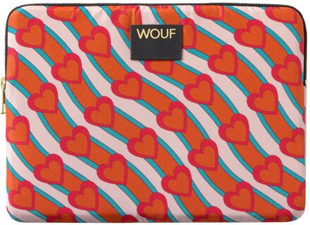 Wouf Laptophoes Wouf Heartbeat Ipad Sleeve multi Multicolor - H 21 x B 29 x D 2 cm