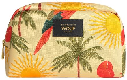 Wouf Rio Toiletry Bag multi toilettas make-up Geel - H 18 x B 25 x D 8 cm