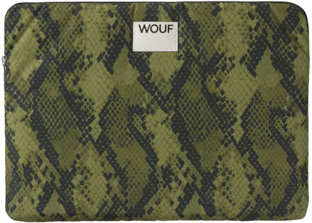 Wouf Studio Laptop Hoes 13-14 inch - Laptopsleeve - Cobra Meerkleurig - 14
