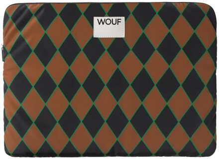 Wouf Studio Laptop Hoes 13-14 inch - Laptopsleeve - Jester Meerkleurig - 14