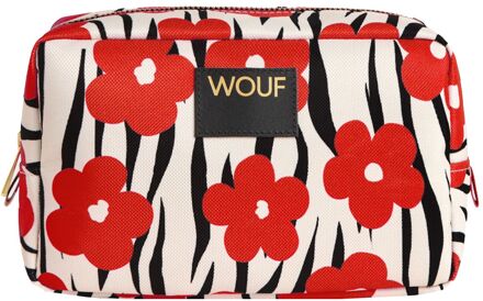 Wouf Wildflower Toiletry Bag multi toilettas make-up Multicolor - H 18 x B 25 x D 8 cm
