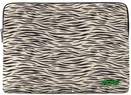 Wouf Zebra Hit Laptop Sleeve 13-14" multi Multicolor - H 25 x B 34 x D 2 cm