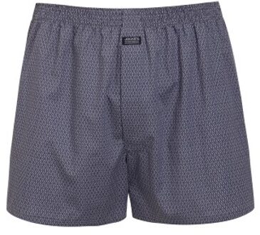 Woven Poplin Soft Boxer Shorts Blauw - Small,Medium,Large,X-Large,XX-Large