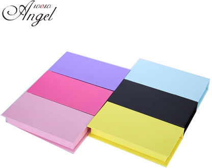 WOWANGEL10 Pcs/lot Wholesale Custom Eyelash Packaging Box With Logo Lash Boxes Packaging Faux Mink Lashes Strips Case In Bulk