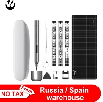 Wowstick 1F Pro 64 In Een Mini Lithium Elektrische Schroevendraaier Legering Body 3 Led Light Cordless Lithium-Ion Lader