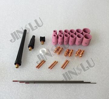 WP-9 WP9 WP20 WP25 Master Kit Wolfraamelektrode Collet Body Nozzle voor Tig Toorts Verbruiksartikelen