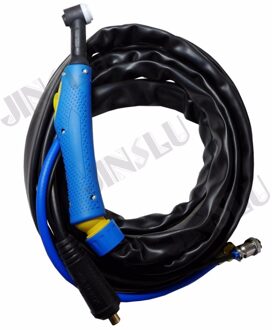 WP9 WP-9 Luchtgekoelde Argon Tig Lastoorts Bule Handvat 4 m Gas En Aparte 10-25 kabel Plug