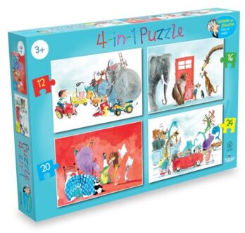 WPG Kindermedia 4 In 1 Puzzel - Harmen van Straaten