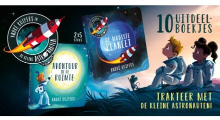WPG Kindermedia De Kleine Astronauten - Uitdeelboekjes - André Kuipers - André Kuipers