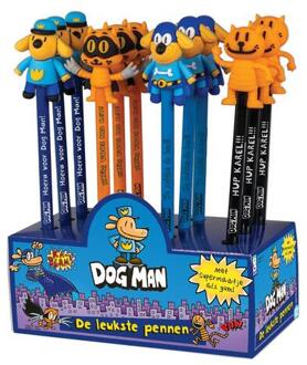WPG Kindermedia Dog Man 3d-Pen Doos 12 Exemplaren - Dav Pilkey