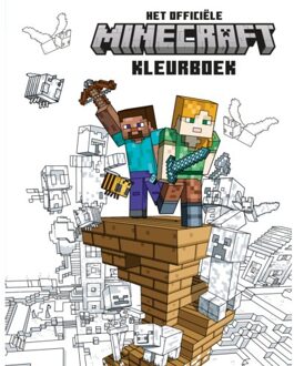 WPG Kindermedia Het Officiële Minecraft Kleurboek - Diverse auteurs