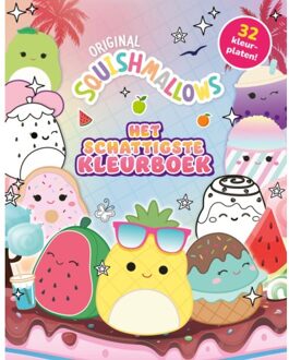 WPG Kindermedia Het Officiële Squishmallows Kleurboek - De Super Squishy Club