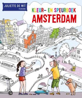 WPG Kindermedia Kleur- en speurboek Amsterdam - Boek Juliette de Wit (9021675676)