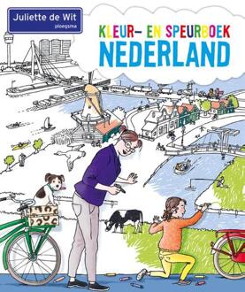 WPG Kindermedia Kleur- en speurboek Nederland - Boek Juliette de Wit (902167775X)