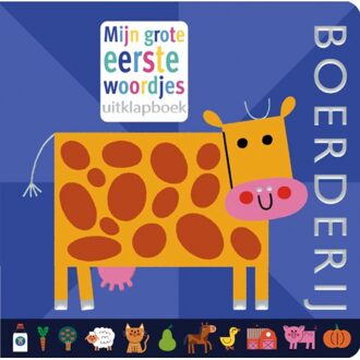 WPG Kindermedia Mijn Grote Eerste Woordjes Uitklapboek - Boerderij - Teresa Bellón