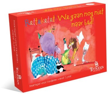 WPG Kindermedia Retteketet We Gaan Nog Niet Naar Bed-Kaartspel - Harmen van Straaten