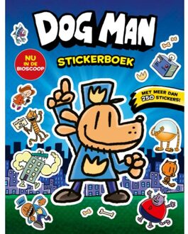 WPG Kindermedia Stickerboek - Dog Man - Dav Pilkey