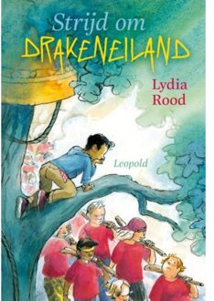 WPG Kindermedia Strijd om Drakeneiland - Boek Lydia Rood (9025866468)