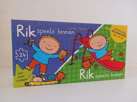 WPG Uitgevers Rik speelt binnen/buiten (2puzzels)