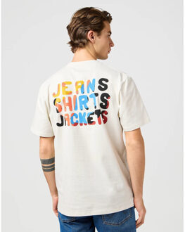 Wrangler Big graphic tshirt - Wit - XL