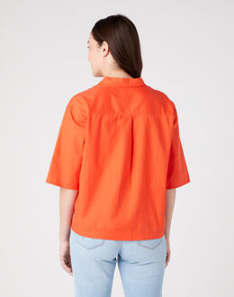 Wrangler Blouse Oranje - L