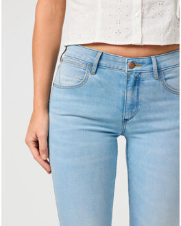 Wrangler Bootcut pale and worn Blauw - 28-30