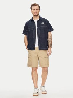 Wrangler Casey jones shirt med indigo - maat M Donkerblauw