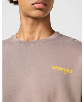 Wrangler Crewneck sweatshirt iron Beige - L
