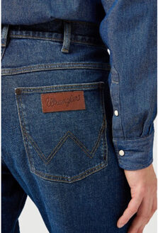 Wrangler Frontier meadow haze Blauw - 32-34