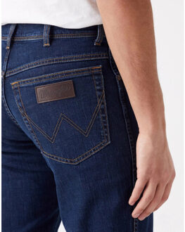 Wrangler Gb texas slim cross game - maat 38-32 Blauw