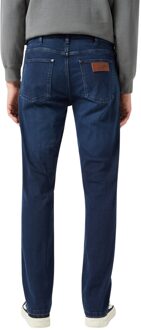 Wrangler Greensboro heren regular-fit jeans wild horse Blauw - 31W/32L
