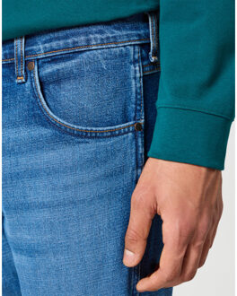Wrangler Greensboro raindrop - maat 31-32 Blauw