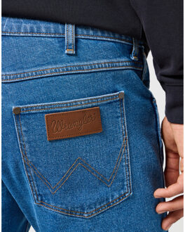 Wrangler Greensboro saddlestone - maat 31-32 Blauw