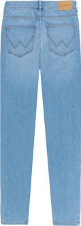 Wrangler High skinny brooklyn Hemelsblauw - 26W/32L
