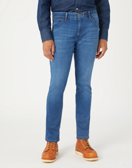 Wrangler Larston heren slim-fit jeans fearless Blauw - 38-34