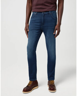 Wrangler Larston heren slim-fit jeans fog Blauw - 33-32