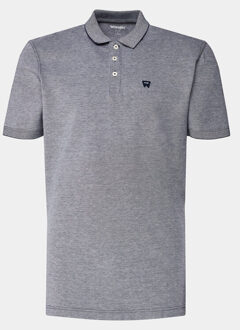 Wrangler Refined polo shirt navy Grijs