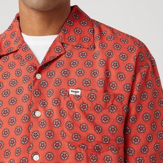 Wrangler Resort shirtpaprika Oranje