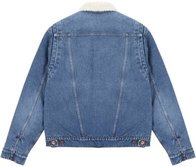 Wrangler Sherpa Blauw