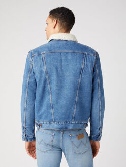 Wrangler Sherpa - maat XXL Blauw