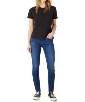 Wrangler Skinny authentic love Blauw - 28-34