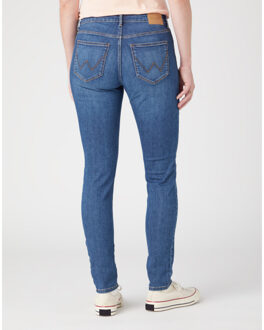 Wrangler Skinny hypnotic - maat 27-32 Blauw