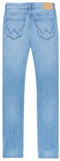 Wrangler Skinny riptide w29 x l32 - maat 25-32 Lichtblauw